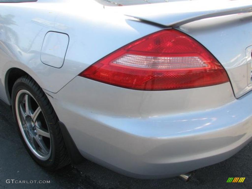 2003 Accord LX V6 Coupe - Satin Silver Metallic / Gray photo #8