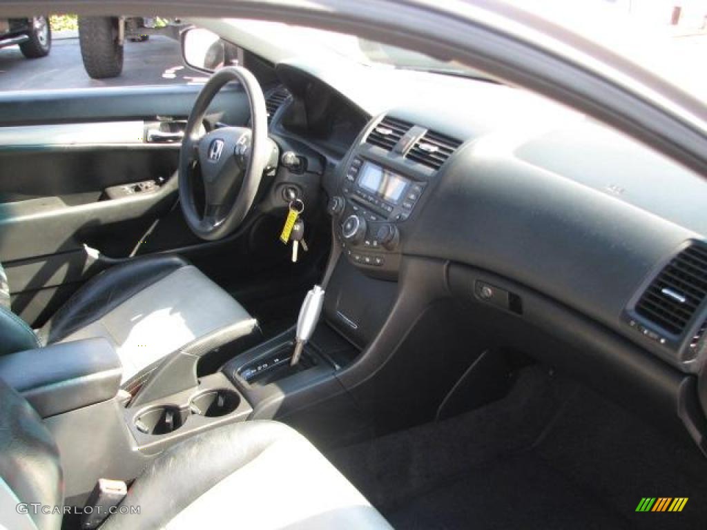 2003 Accord LX V6 Coupe - Satin Silver Metallic / Gray photo #13