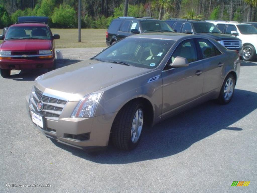 Radiant Bronze 2008 Cadillac CTS Sedan Exterior Photo #46963119