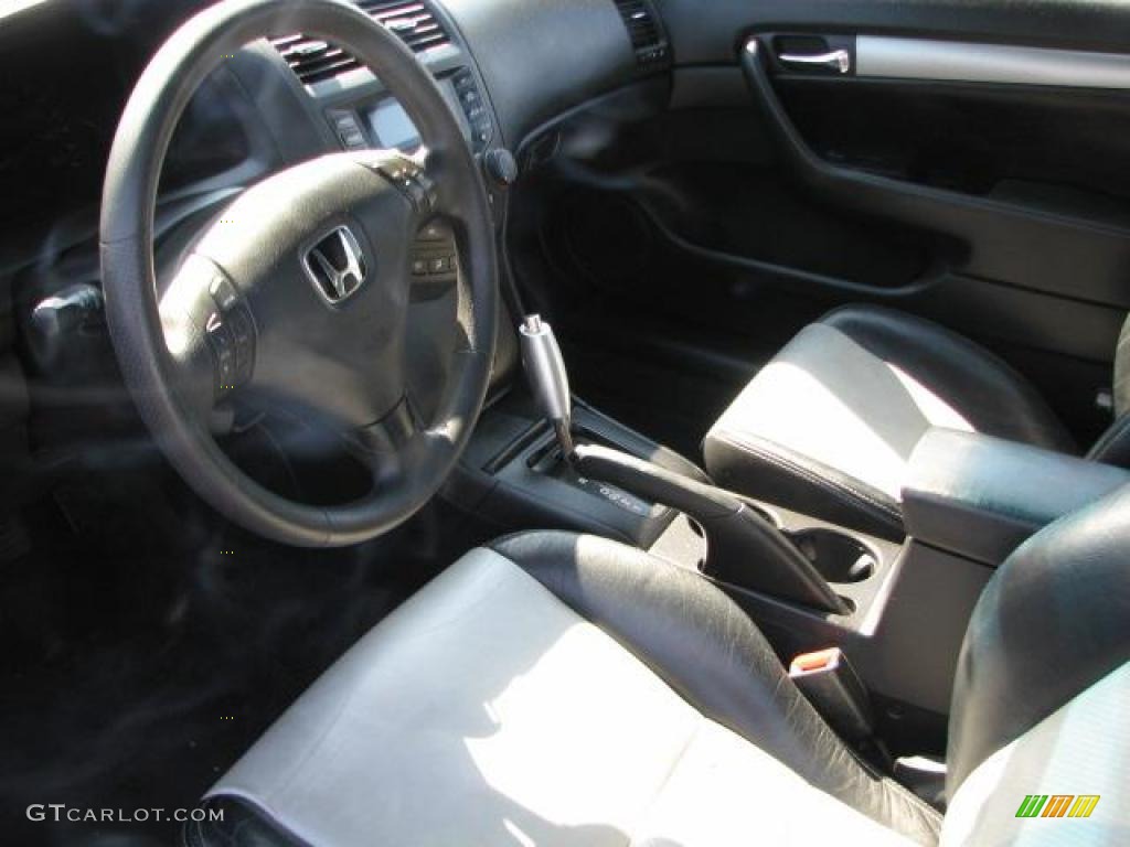 2003 Accord LX V6 Coupe - Satin Silver Metallic / Gray photo #18