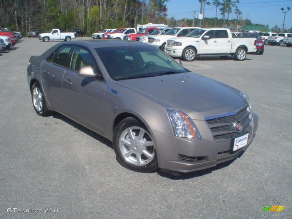 Radiant Bronze 2008 Cadillac CTS Sedan Exterior Photo #46963149