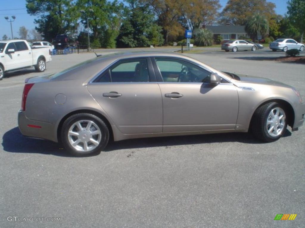 Radiant Bronze 2008 Cadillac CTS Sedan Exterior Photo #46963164