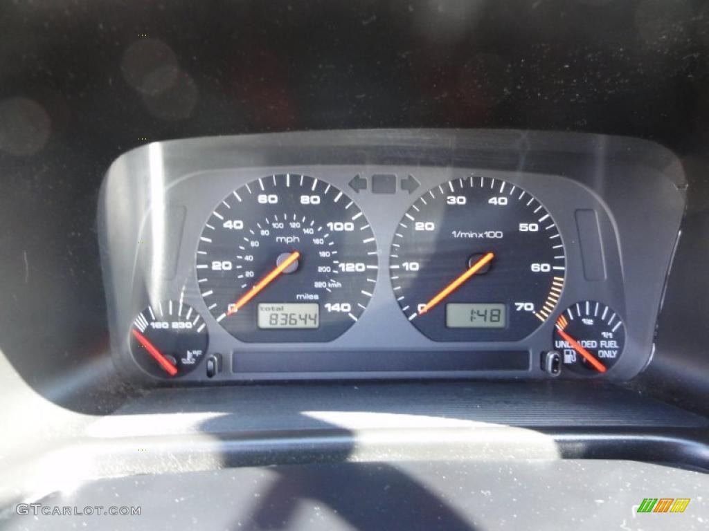 1999 Volkswagen Cabrio GL Gauges Photo #46963512