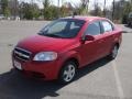 Sport Red - Aveo LT Sedan Photo No. 1