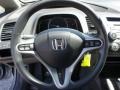 Gray 2009 Honda Civic EX Sedan Steering Wheel