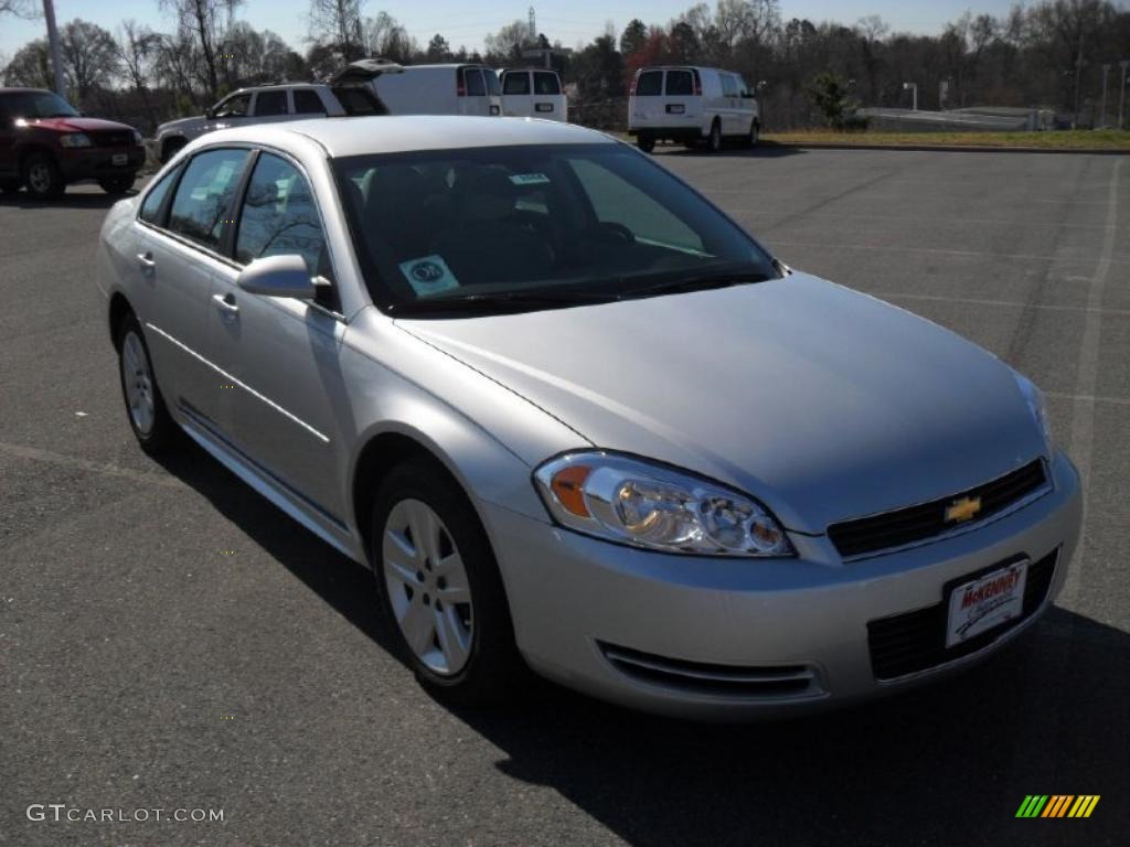 2011 Impala LS - Silver Ice Metallic / Gray photo #5