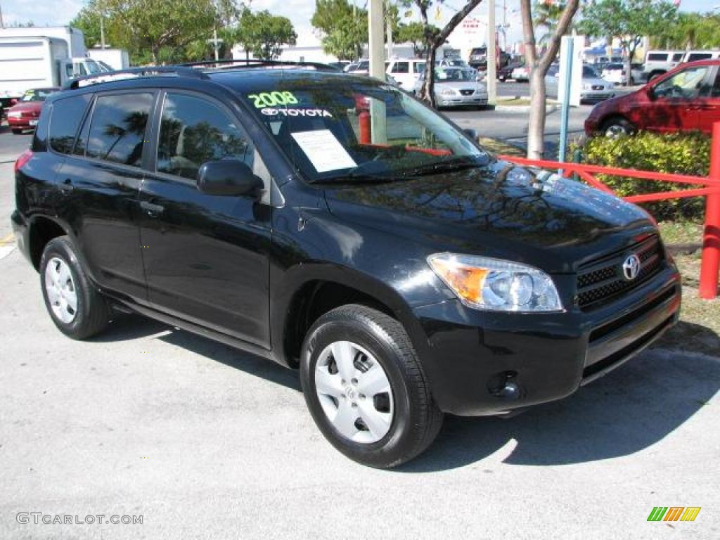 2008 RAV4 I4 - Black / Ash photo #1