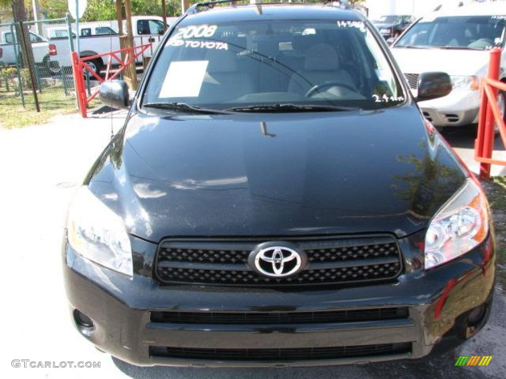 2008 RAV4 I4 - Black / Ash photo #3