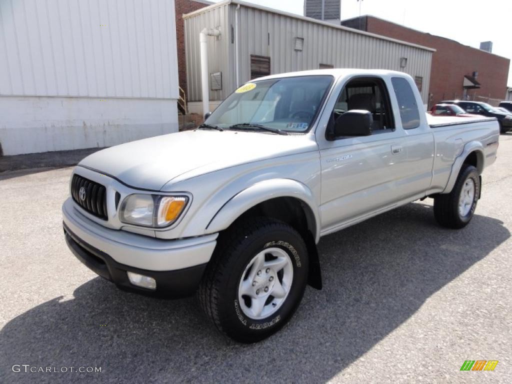Lunar Mist Silver Metallic 2003 Toyota Tacoma V6 TRD Xtracab 4x4 Exterior Photo #46964421