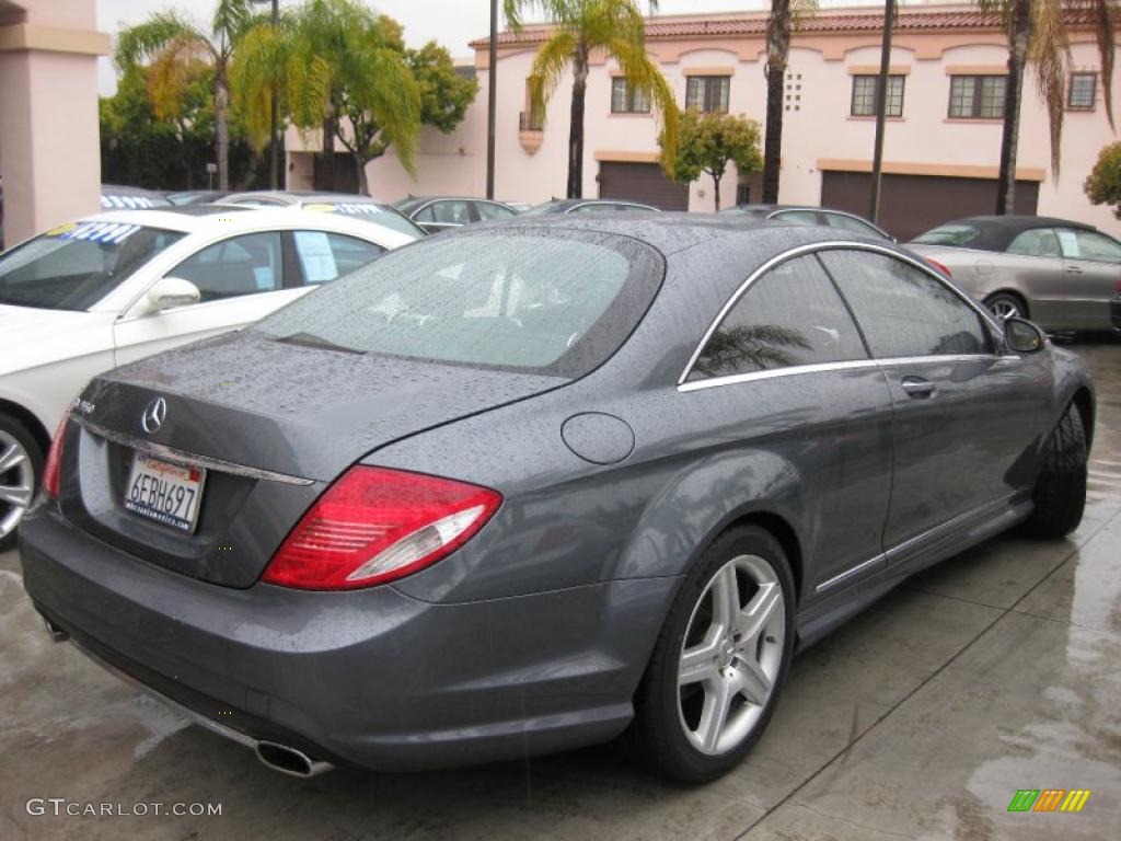 2008 CL 550 - Flint Grey Metallic / Black photo #2