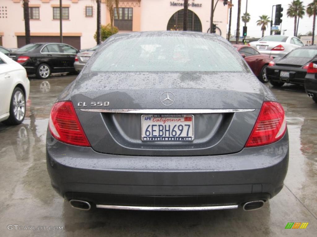 2008 CL 550 - Flint Grey Metallic / Black photo #3