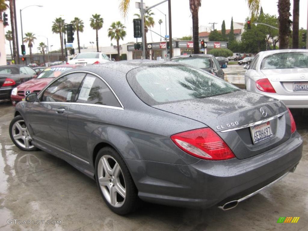 2008 CL 550 - Flint Grey Metallic / Black photo #4