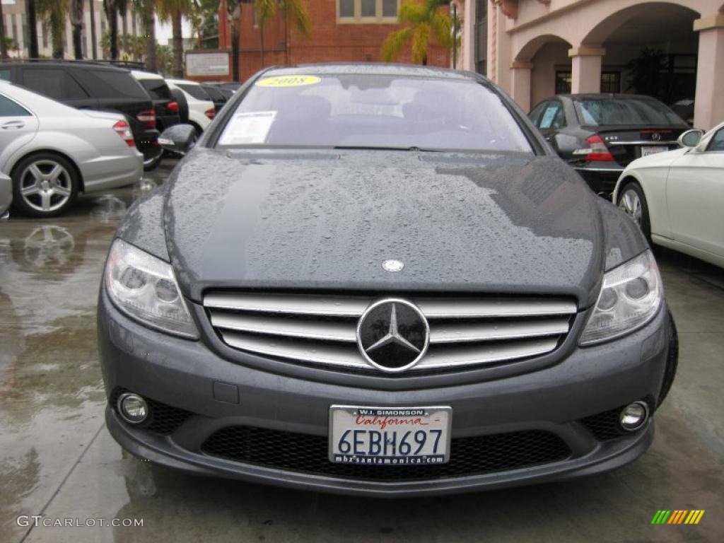 2008 CL 550 - Flint Grey Metallic / Black photo #6