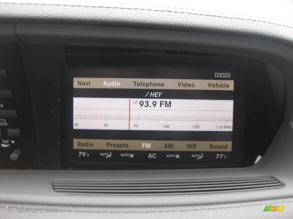 2008 CL 550 - Flint Grey Metallic / Black photo #9