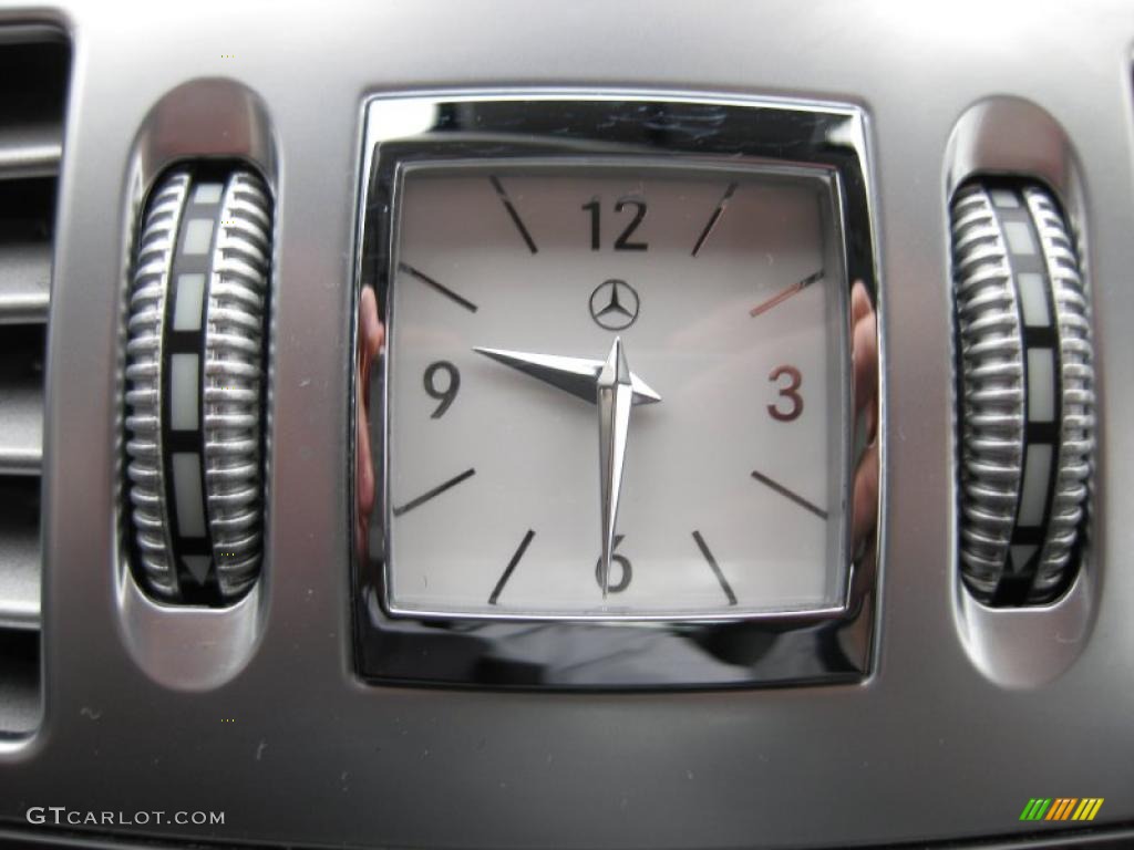 2008 CL 550 - Flint Grey Metallic / Black photo #13