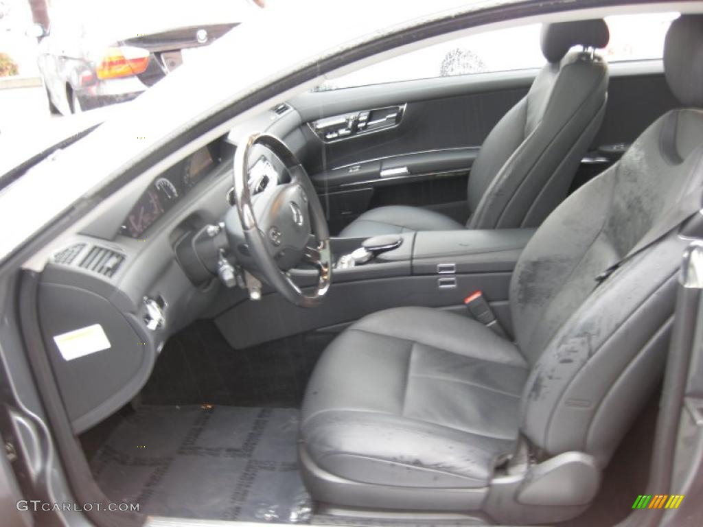 2008 CL 550 - Flint Grey Metallic / Black photo #17
