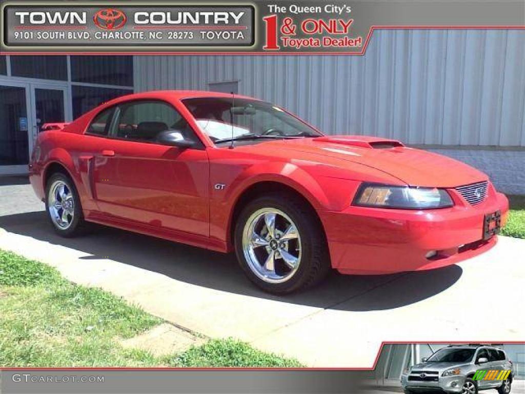 2003 Mustang GT Coupe - Torch Red / Dark Charcoal photo #1