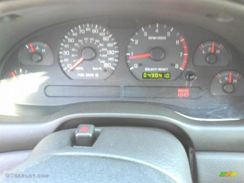 2003 Ford Mustang GT Coupe Gauges Photo #46964964