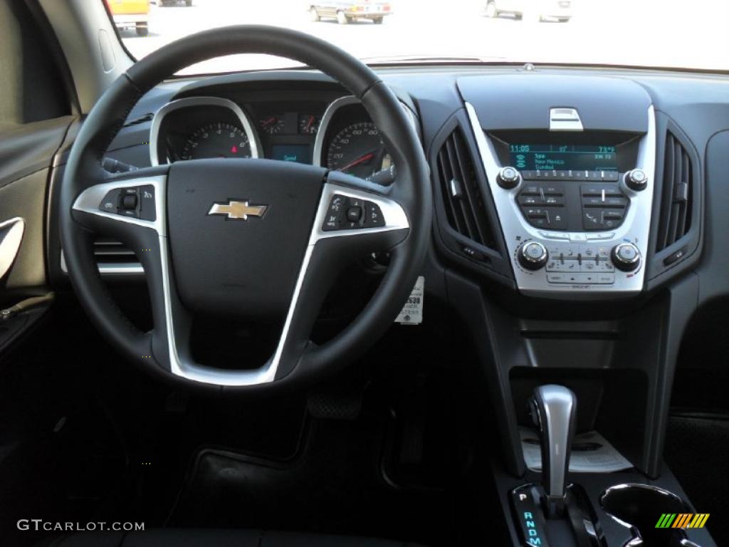 2011 Chevrolet Equinox LT Jet Black Dashboard Photo #46965057