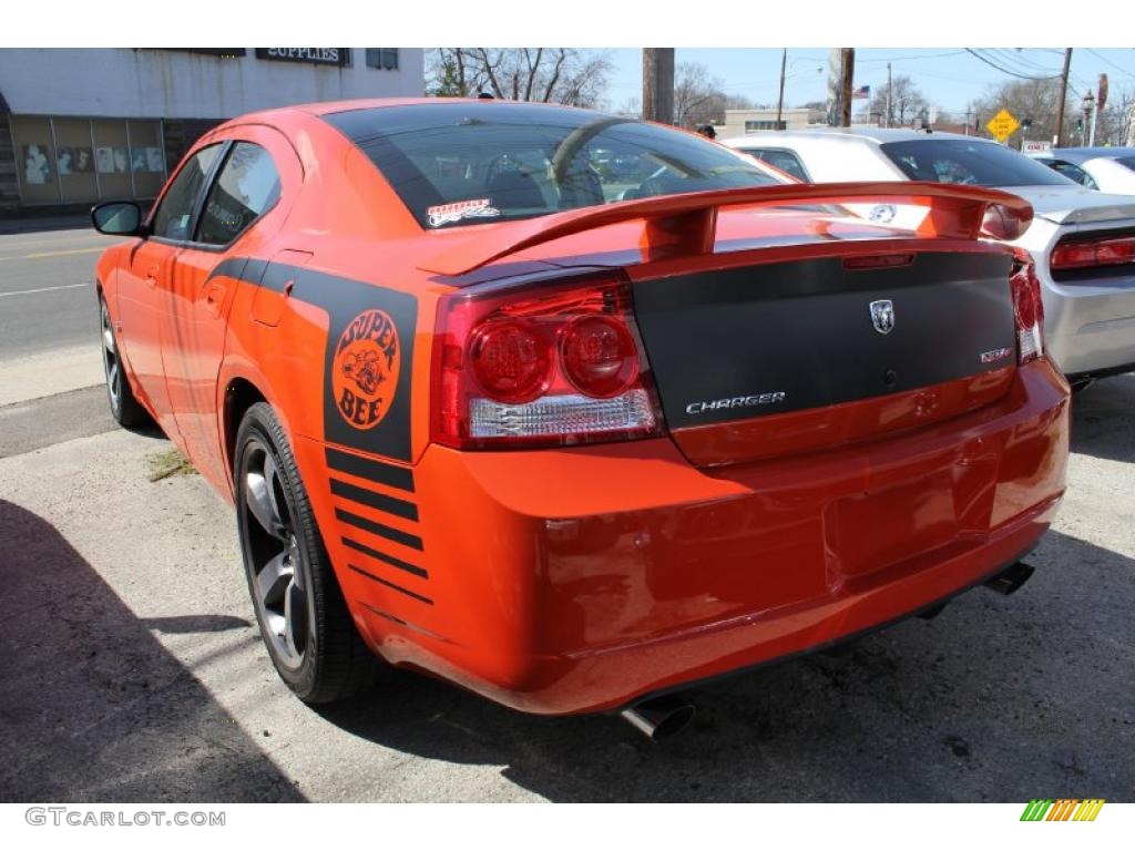 HEMI Orange Pearl 2009 Dodge Charger SRT-8 Super Bee Exterior Photo #46965963