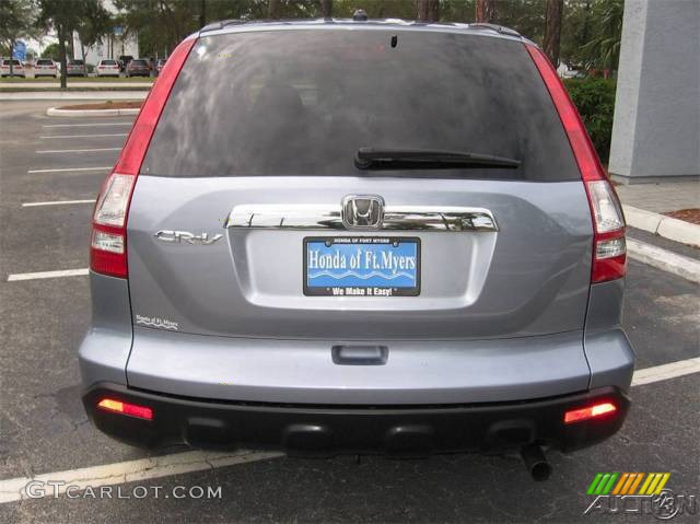 2008 CR-V EX 4WD - Glacier Blue Metallic / Gray photo #40