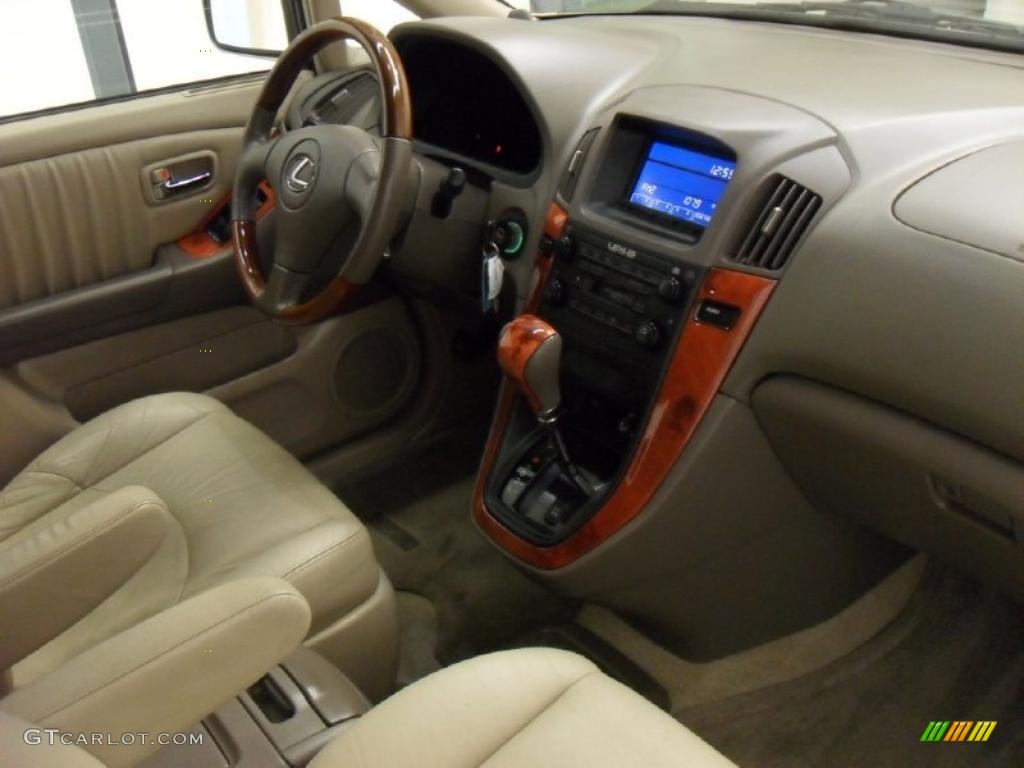2003 RX 300 - Burnished Gold Metallic / Ivory photo #26