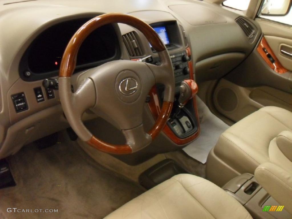 Ivory Interior 2003 Lexus RX 300 Photo #46967724