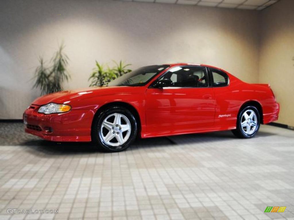 Victory Red 2004 Chevrolet Monte Carlo Supercharged SS Exterior Photo #46967802