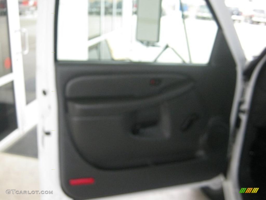 2007 Silverado 3500HD Classic Regular Cab Chassis - Summit White / Dark Charcoal photo #12