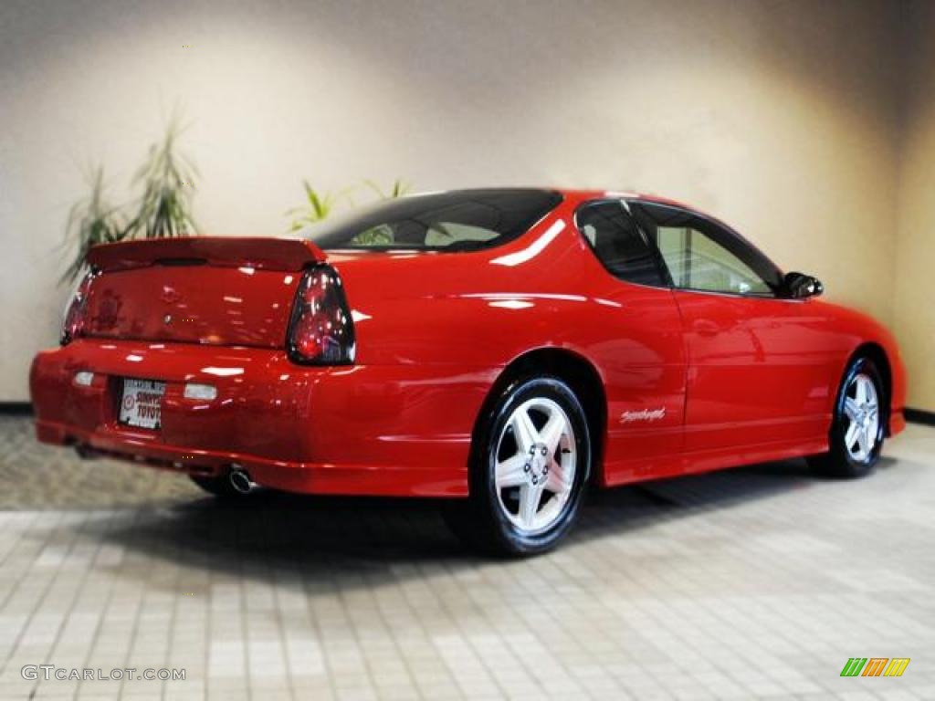 Victory Red 2004 Chevrolet Monte Carlo Supercharged SS Exterior Photo #46967859