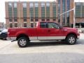 2004 Bright Red Ford F150 XLT SuperCab 4x4  photo #5