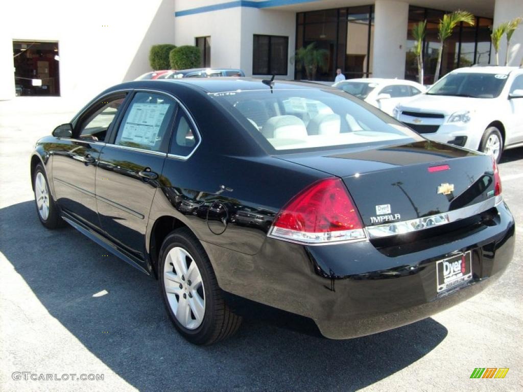 2011 Impala LS - Black / Gray photo #3