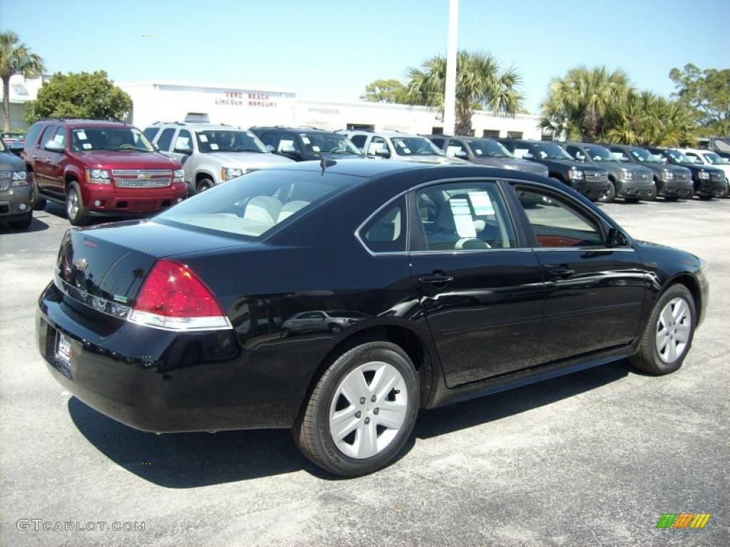 2011 Impala LS - Black / Gray photo #5