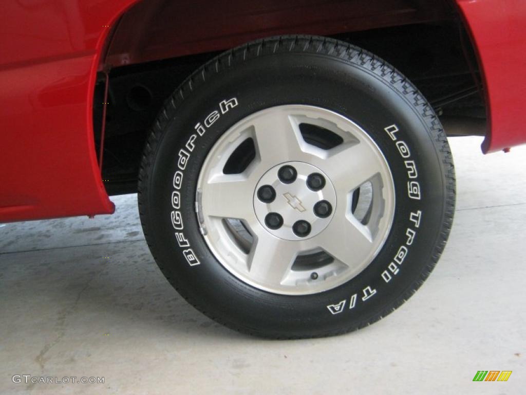 2007 Silverado 1500 Classic LS Extended Cab - Victory Red / Dark Charcoal photo #18