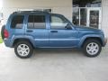 Atlantic Blue Pearl 2004 Jeep Liberty Limited 4x4 Exterior