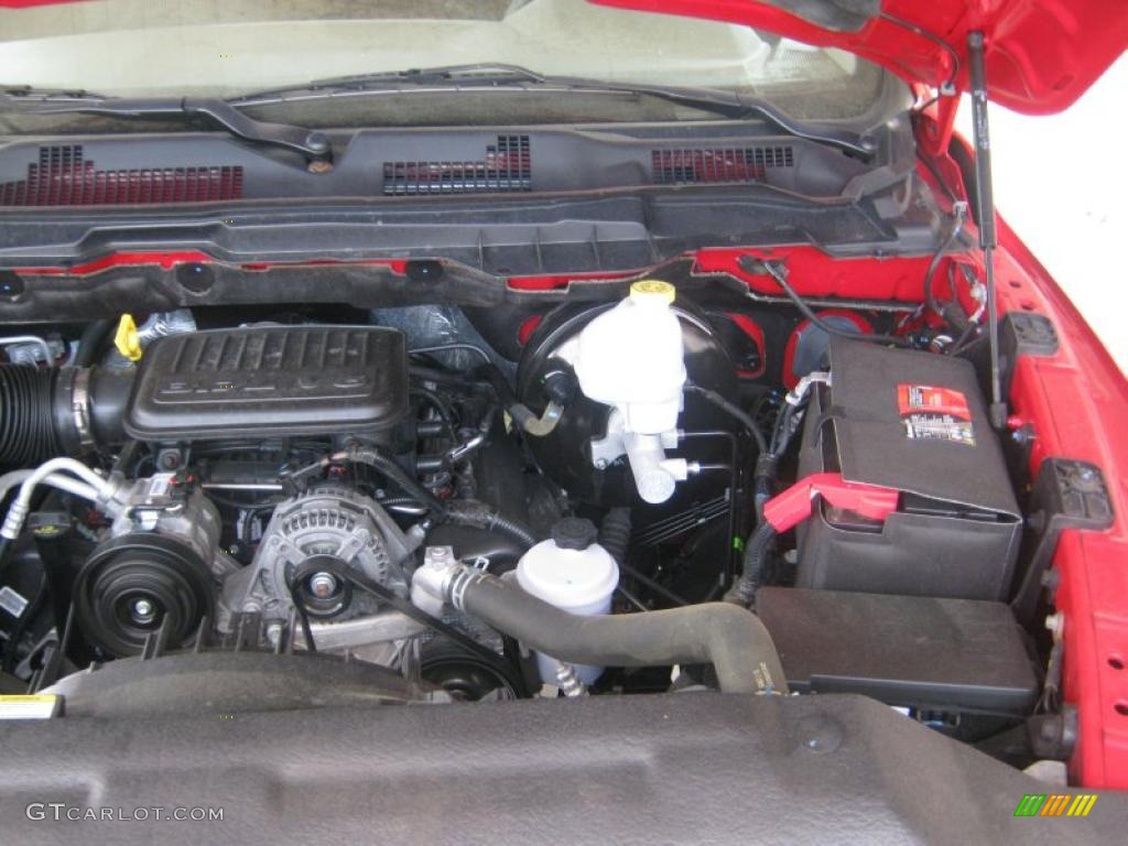 2009 Dodge Ram 1500 ST Regular Cab 3.7 Liter SOHC 12-Valve V6 Engine Photo #46969470