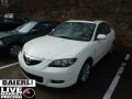 Rally White - MAZDA3 i Sedan Photo No. 3