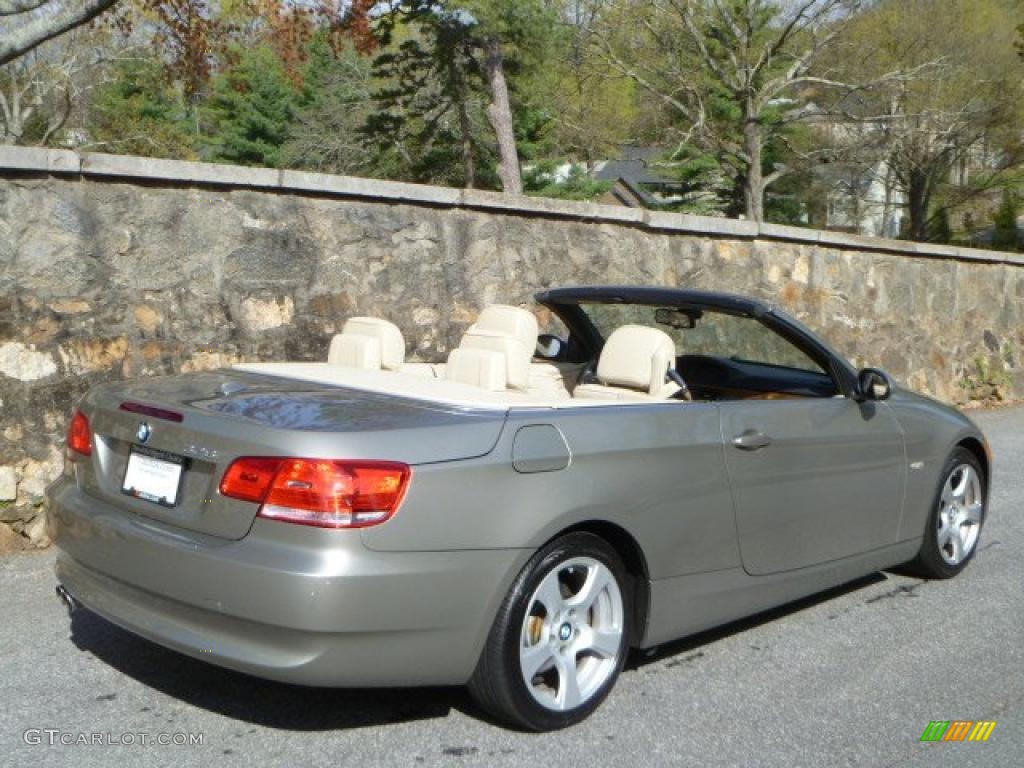 2008 3 Series 328i Convertible - Platinum Bronze Metallic / Cream Beige photo #16