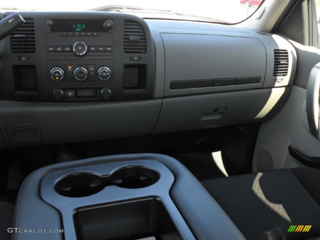 2011 Silverado 1500 Crew Cab - Summit White / Dark Titanium photo #16