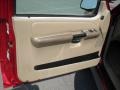 Medium Parchment Beige 2003 Ford Explorer Sport XLT Door Panel