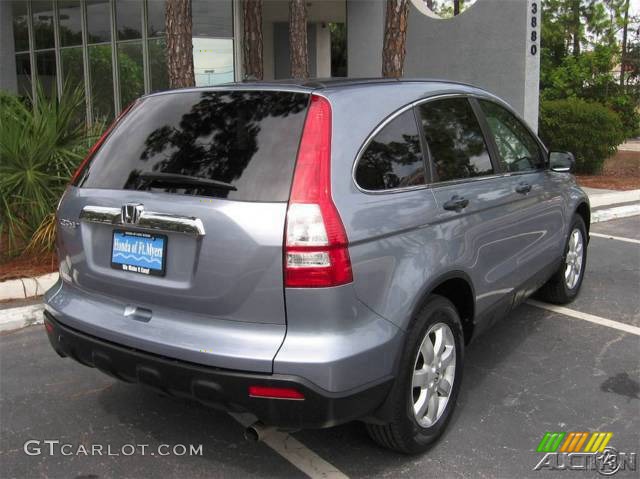 2008 CR-V EX 4WD - Glacier Blue Metallic / Gray photo #51