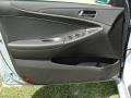 Black 2011 Hyundai Sonata SE Door Panel