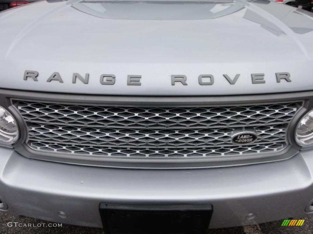 2006 Range Rover Supercharged - Zambezi Silver Metallic / Jet Black/Jet photo #34