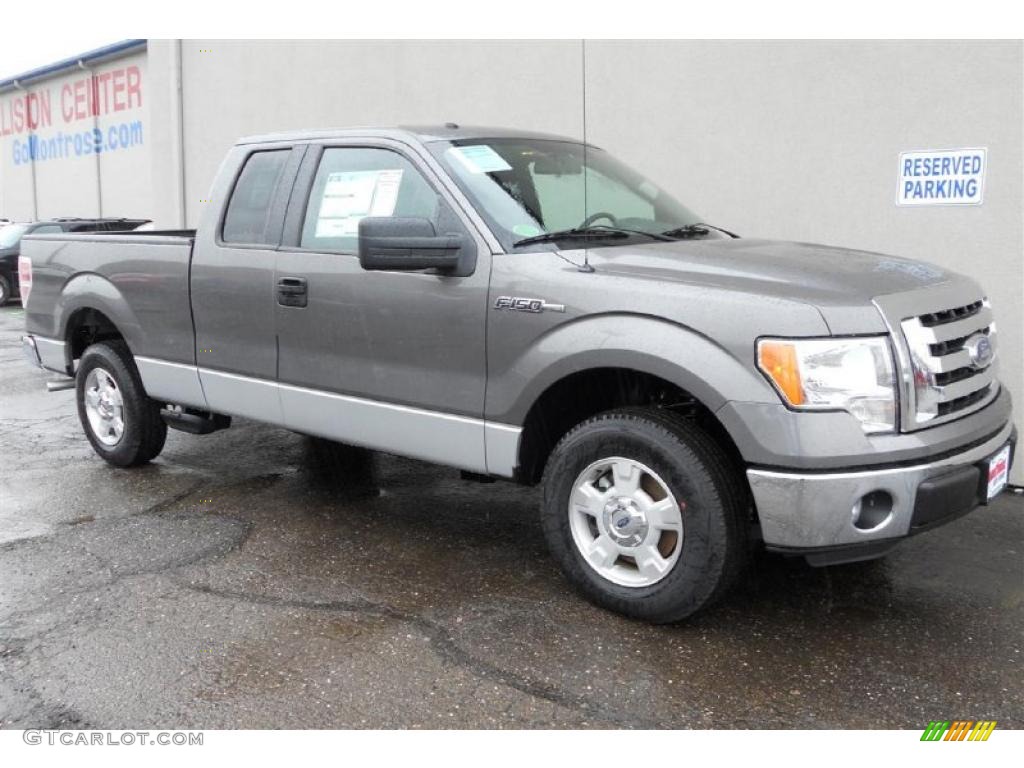 Sterling Grey Metallic 2011 Ford F150 XLT SuperCab Exterior Photo #46972341