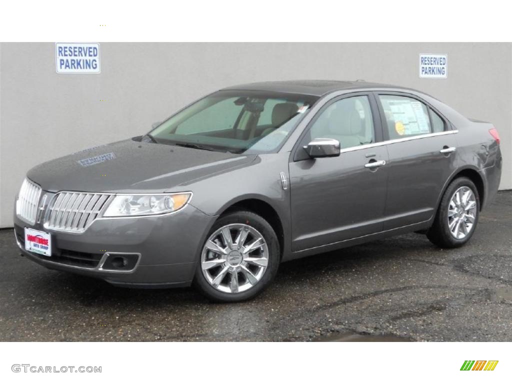 2011 MKZ FWD - Sterling Grey Metallic / Light Camel photo #1