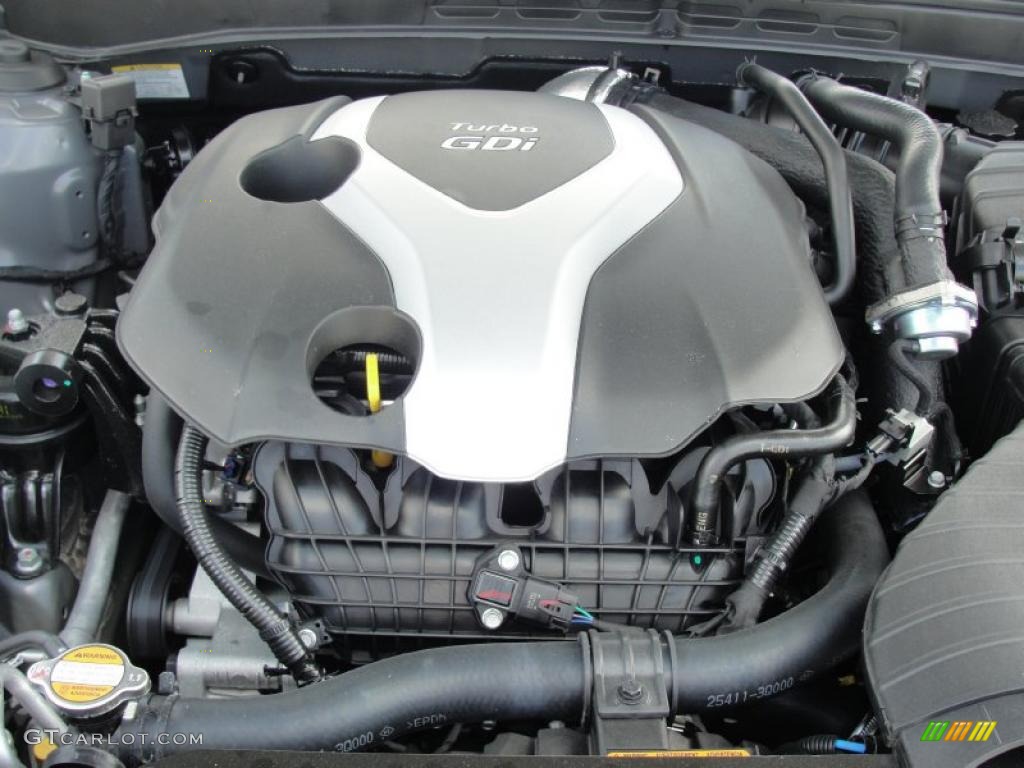 2011 Hyundai Sonata SE 2.0T 2.0 Liter GDI Turbocharged DOHC 16-Valve CVVT 4 Cylinder Engine Photo #46972794
