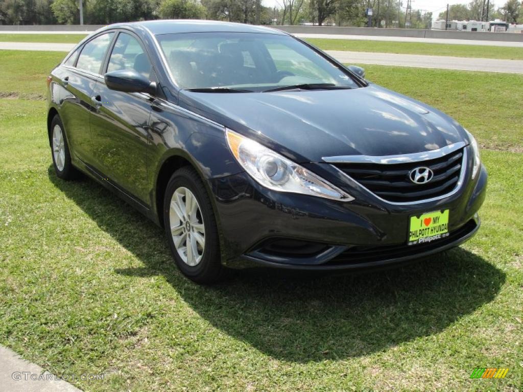 2011 Sonata GLS - Pacific Blue Pearl / Gray photo #1