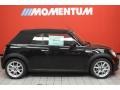 2011 Midnight Black Metallic Mini Cooper S Convertible  photo #4