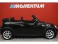 2011 Midnight Black Metallic Mini Cooper S Convertible  photo #19