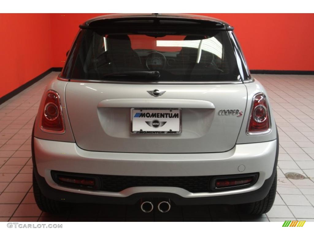 White Silver Metallic 2011 Mini Cooper S Hardtop Exterior Photo #46974414